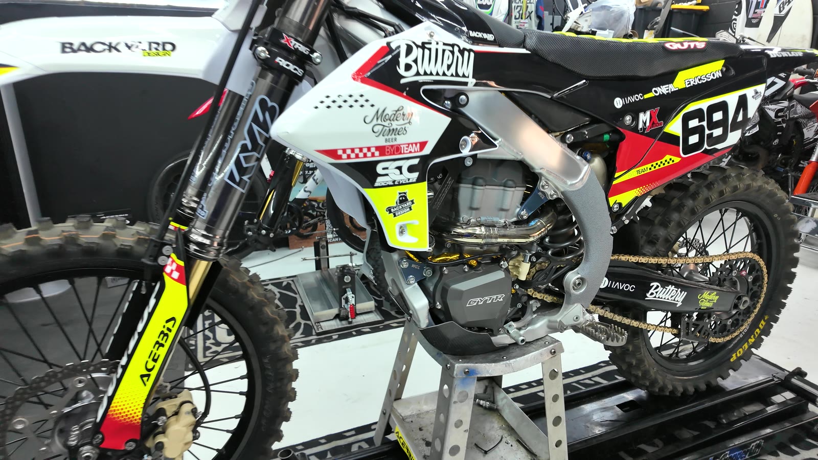 694 race bike build
